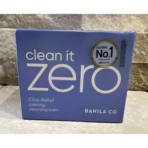 Banila Co Clean It Zero Cica-Relief Calming Cleansing Balm (Full-Size) 3.4oz New